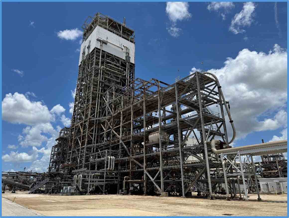 Integrated Coal Gasification Facility Available: 162 MMSCFD Syngas Capacity